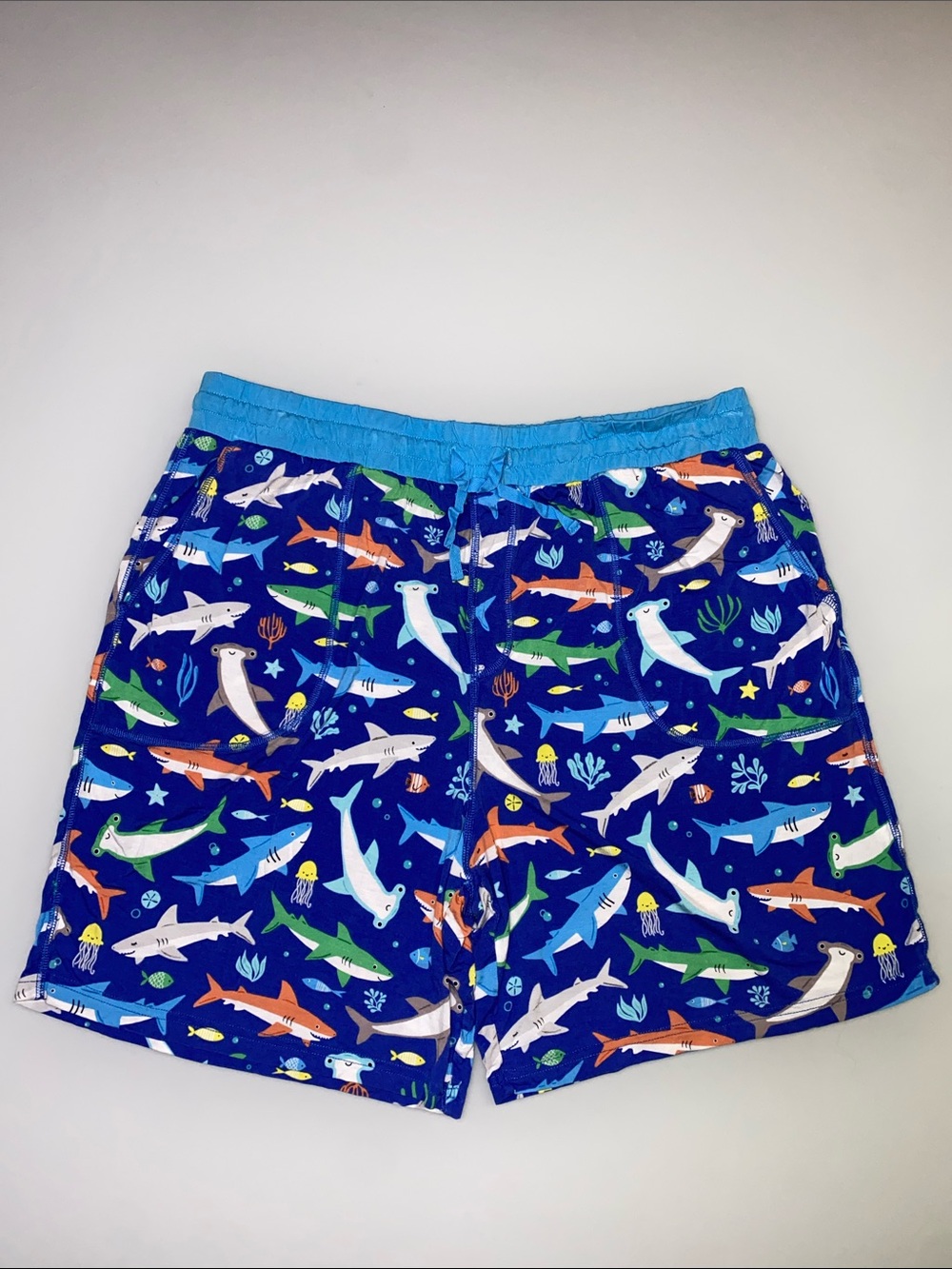 Little sleepies men’s pj shorts Rad reef shark XXL
